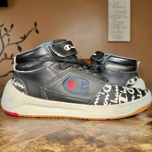 Champion Black and Red Athletic Shoes